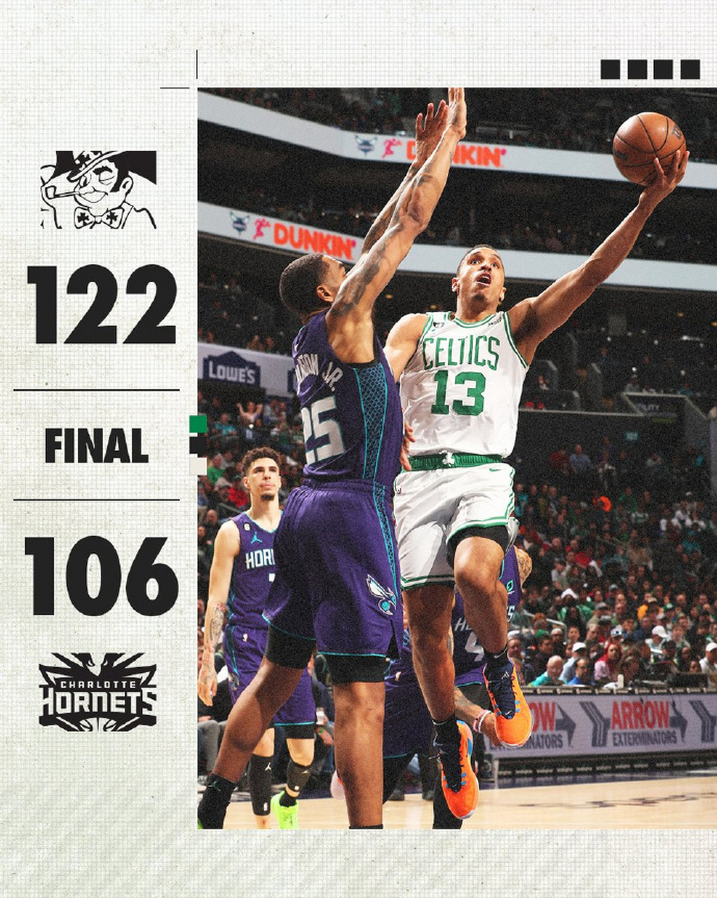 骑士逆袭黄蜂，塔图姆成为球队关键发挥点！