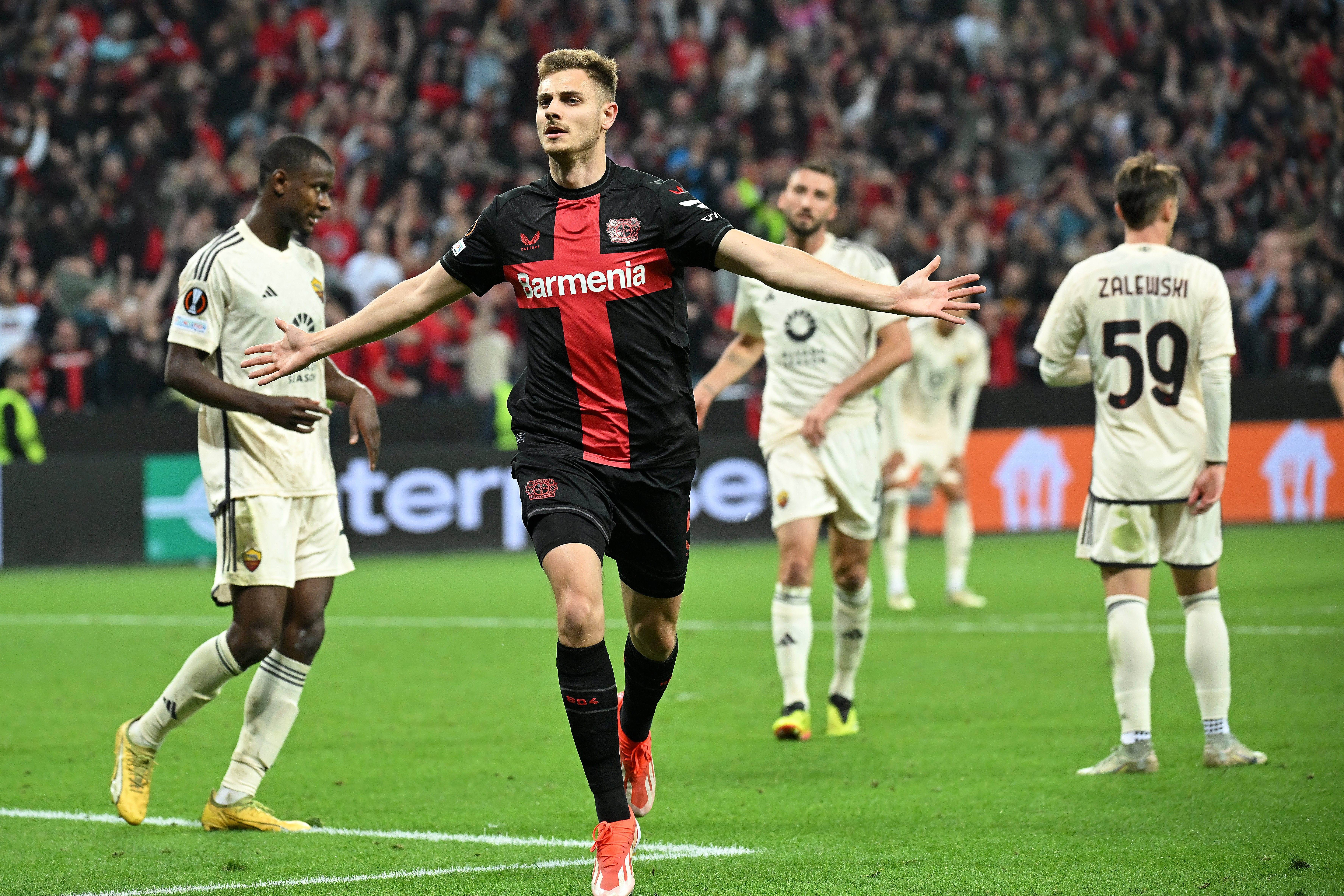 勒沃库森客场遭遇拦路虎，与柏林赫塔握手言和